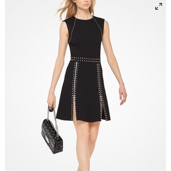 Michael Kors Dresses & Skirts - Michael Kors Black Studded Dress